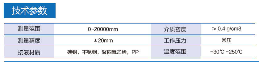 浮标液位计